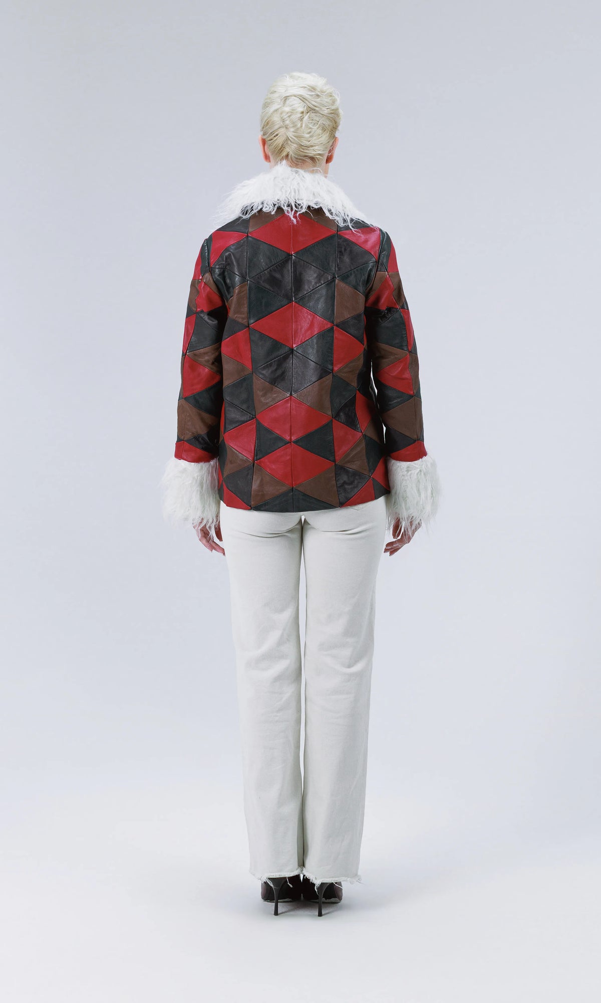 Multicolor Patch Work Jacket