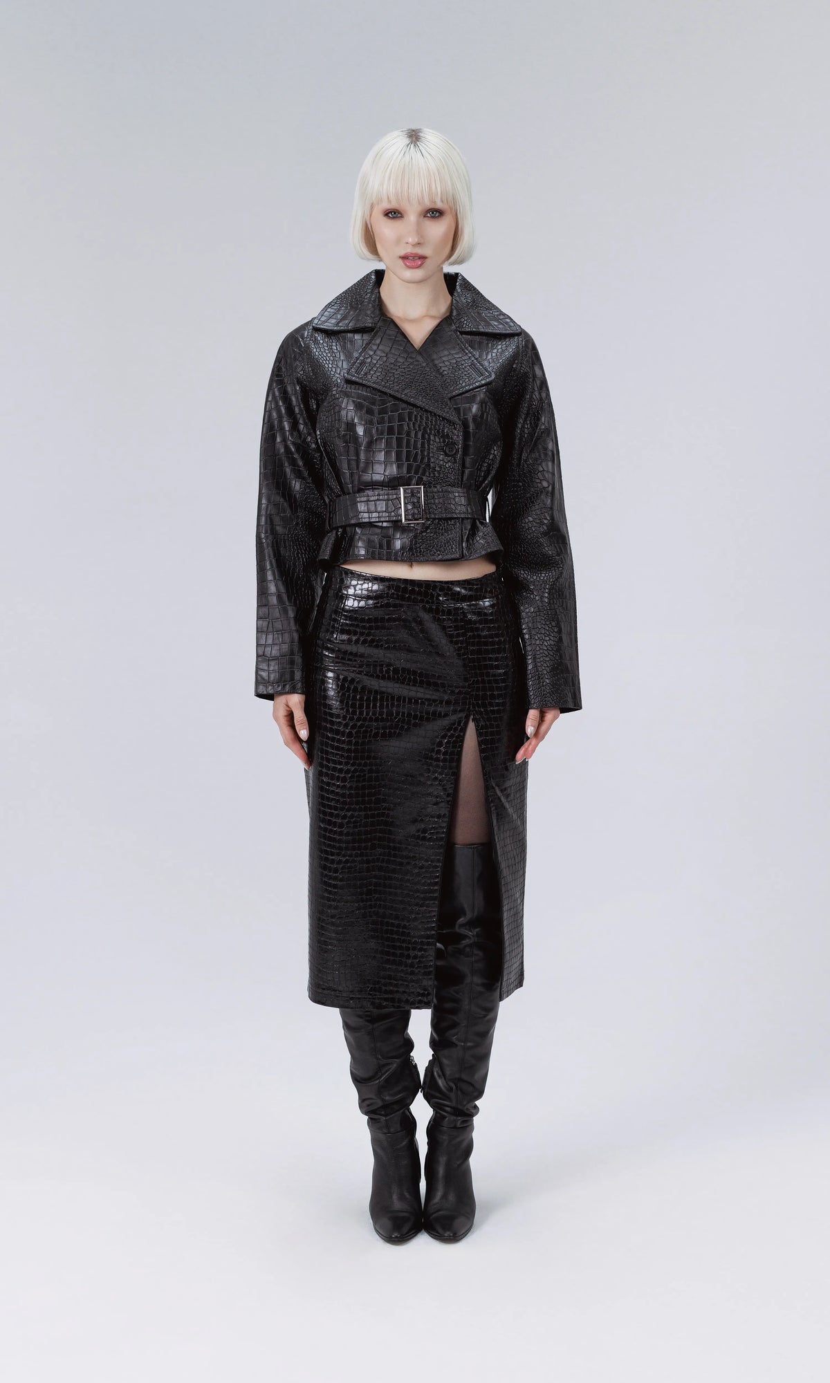 The Matrix croc jacket