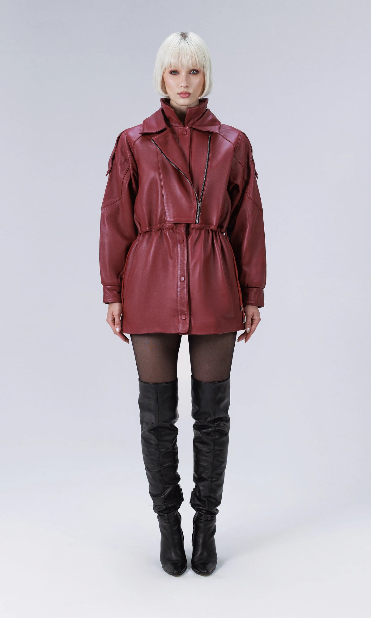 Blood moon red jacket