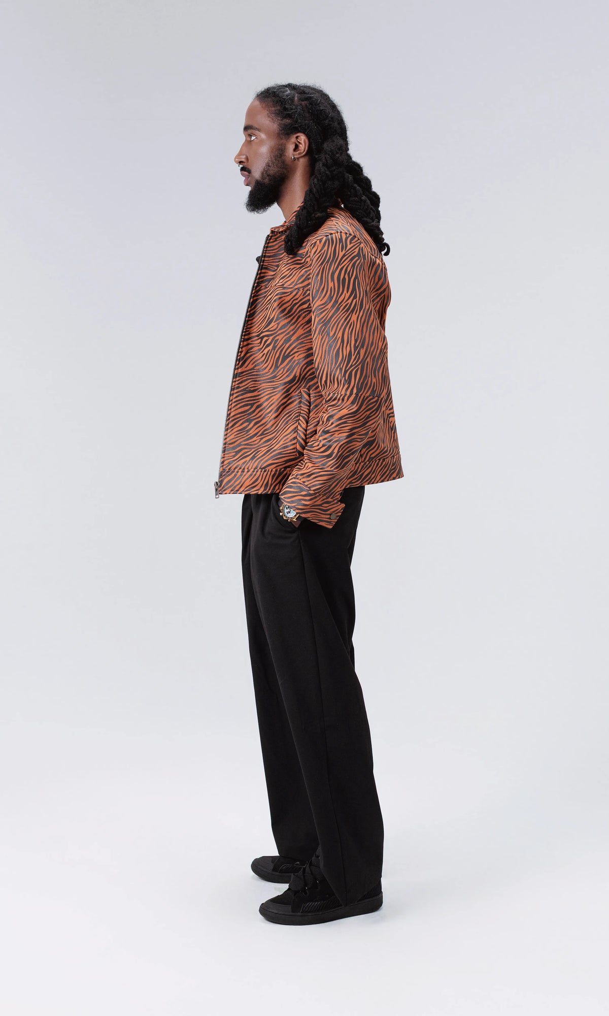 Golden claw tiger jacket