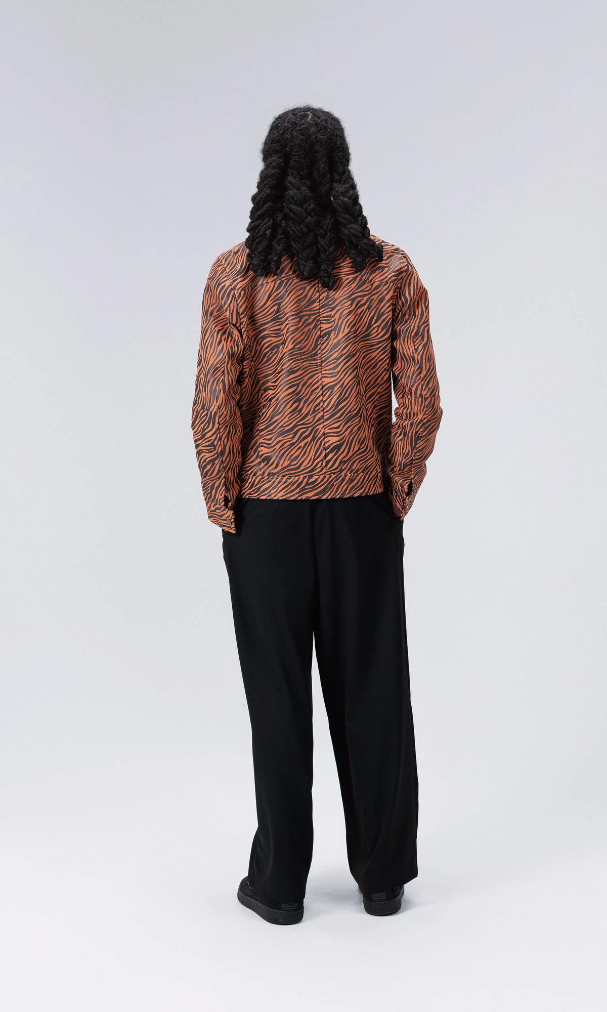Golden claw tiger jacket