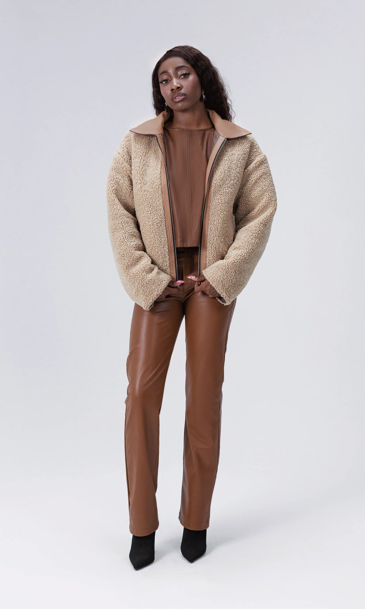 Honey Puff Teddy Coat