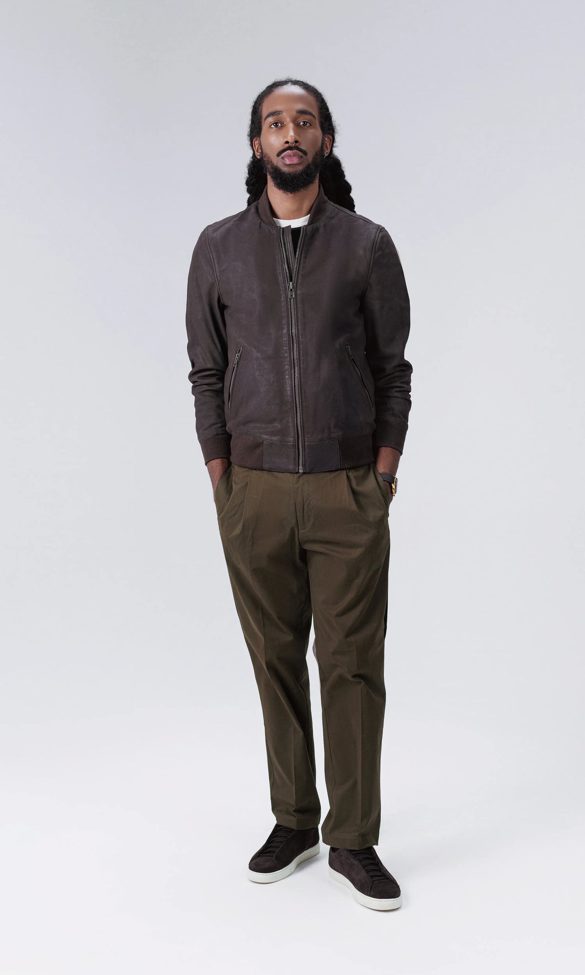 Leather Classic Bomber