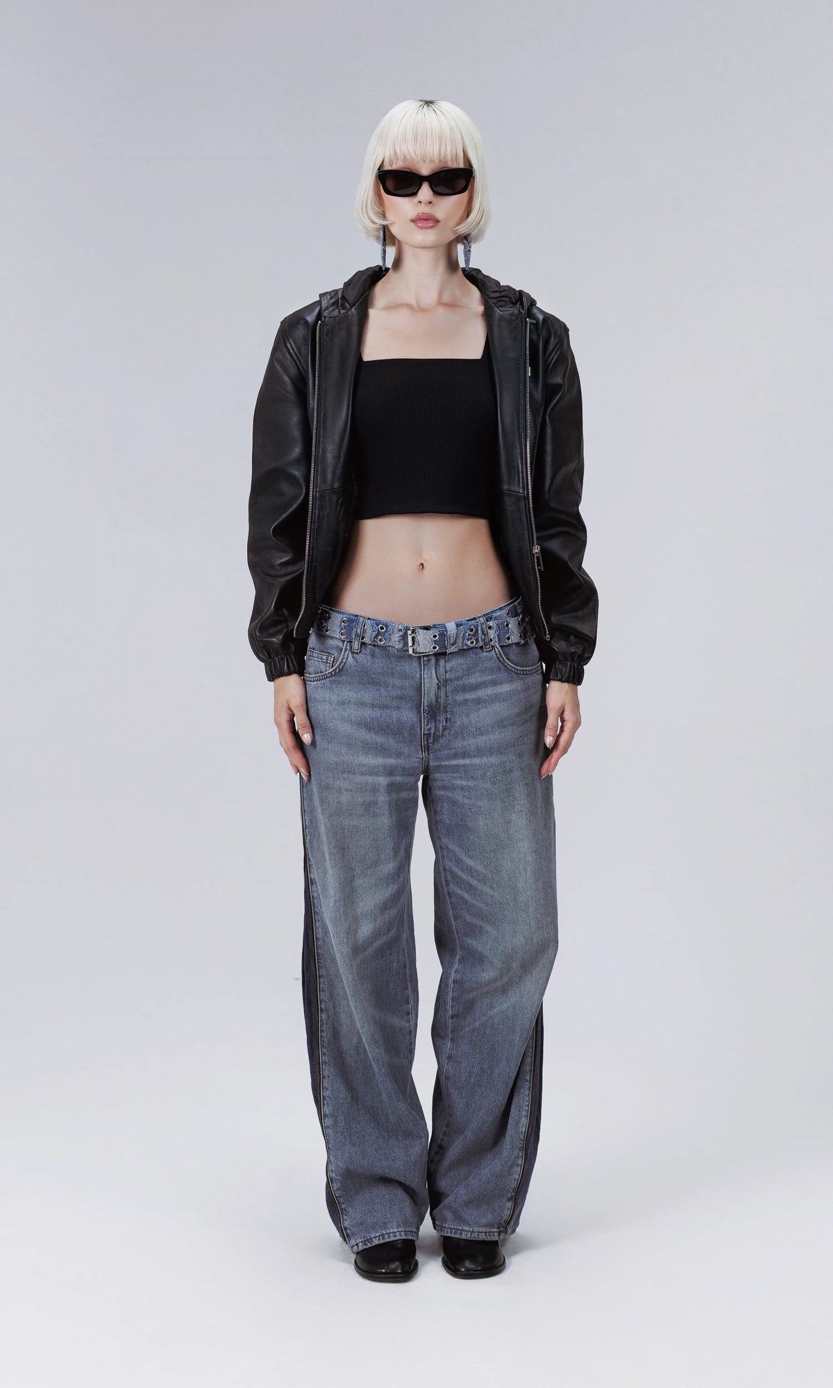 Urban eclipse hooded jacket