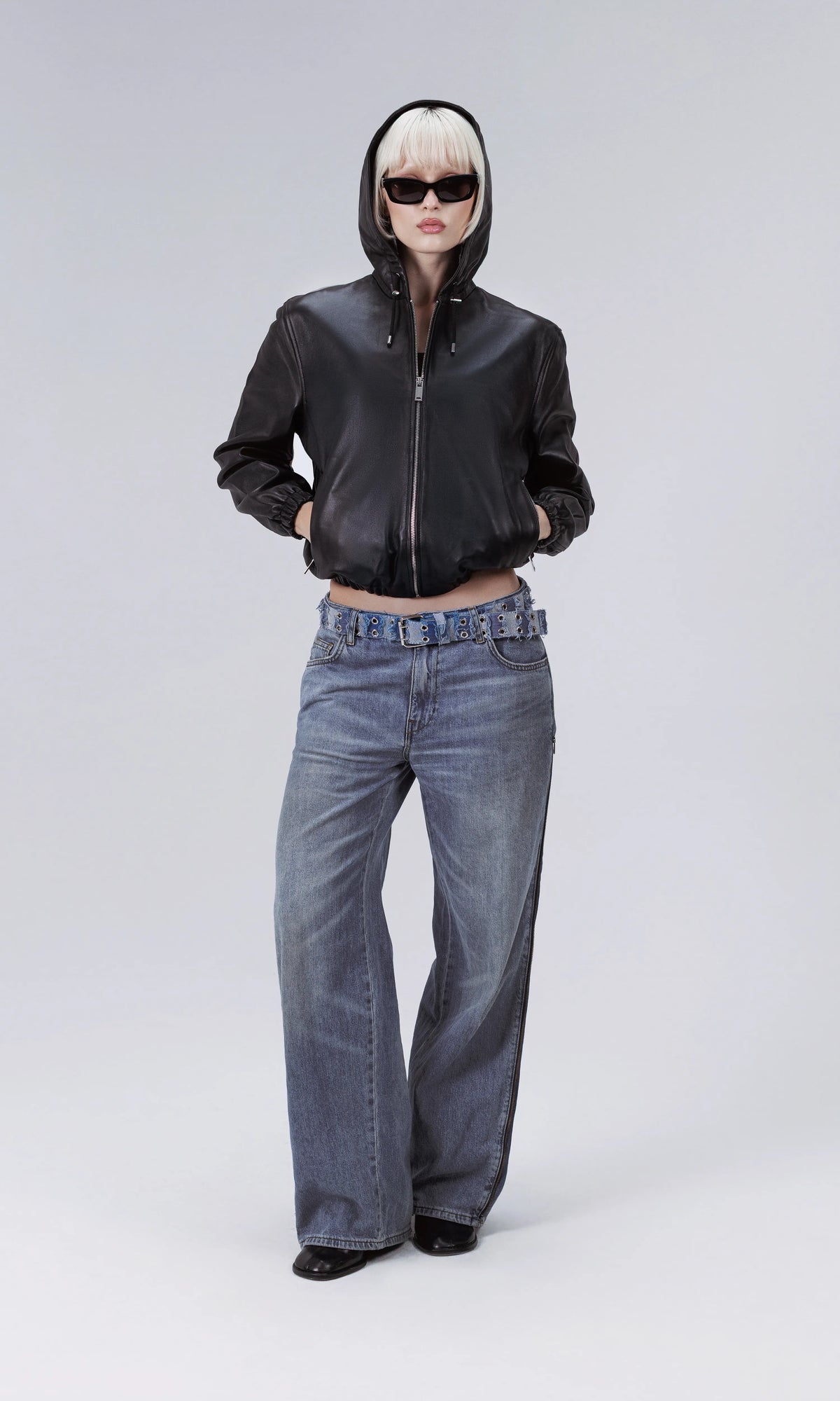 Urban eclipse hooded jacket