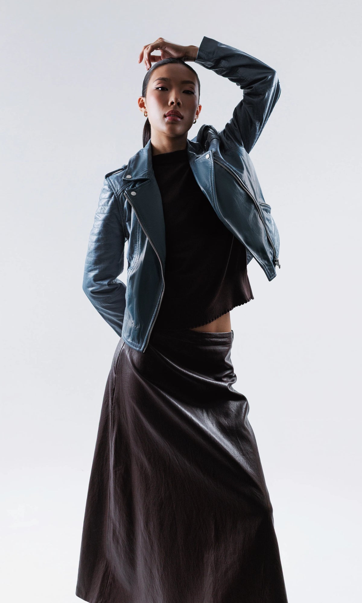 Ladies Biker Jacket