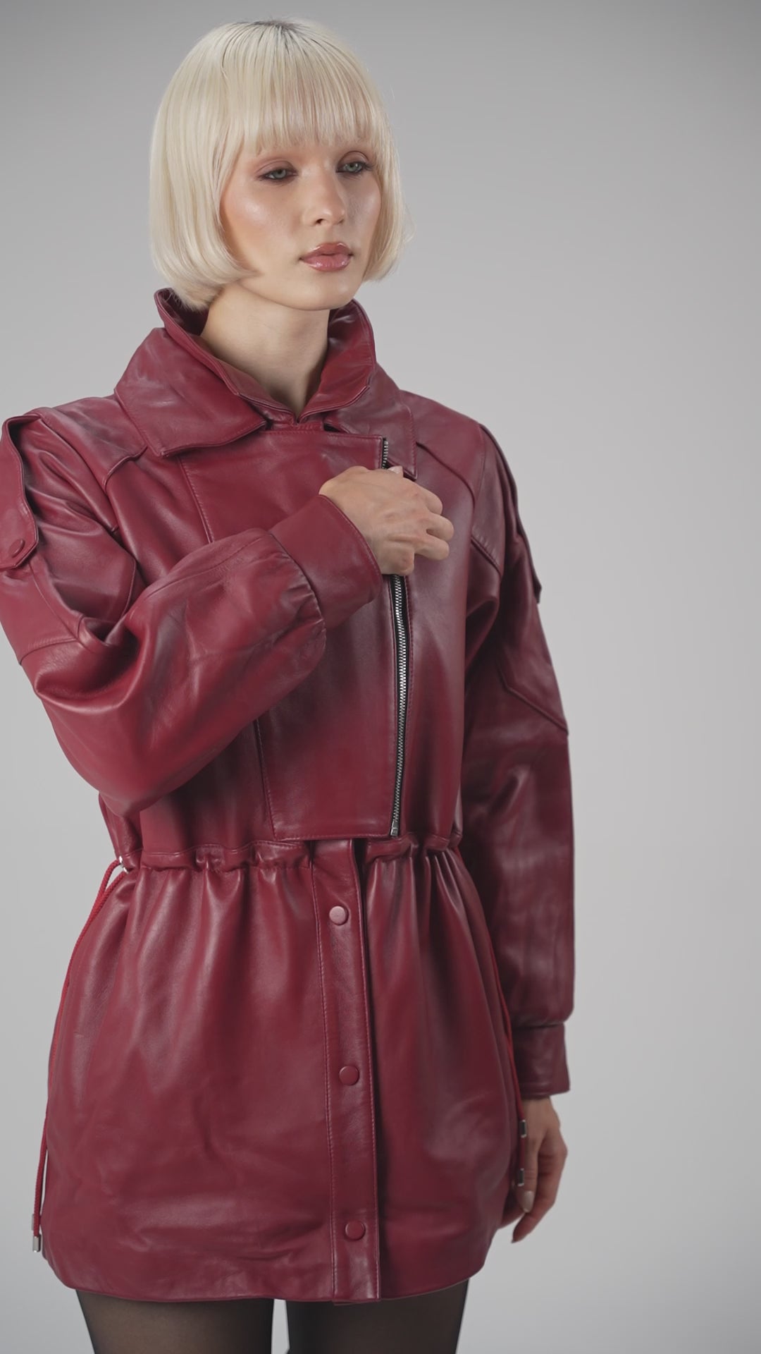 Blood moon red jacket